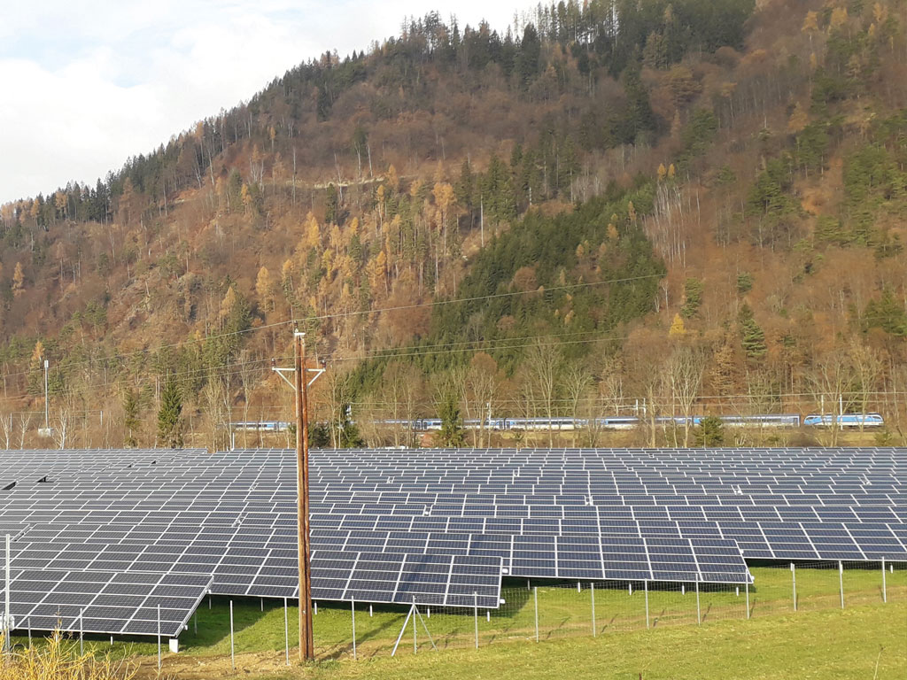 Photovoltaik Freifläche Pernegg 3000 kWp